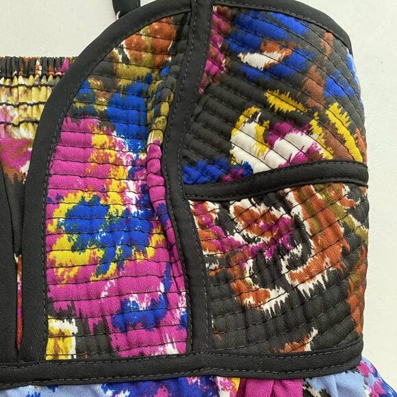 Xhilaration Corset Top Floral Mini Dress - XS EUC - Picture 8 of 11